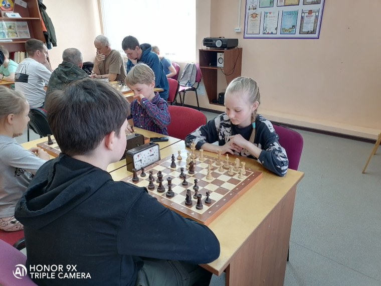 Районный шахматный турнир памяти Савина В.В..